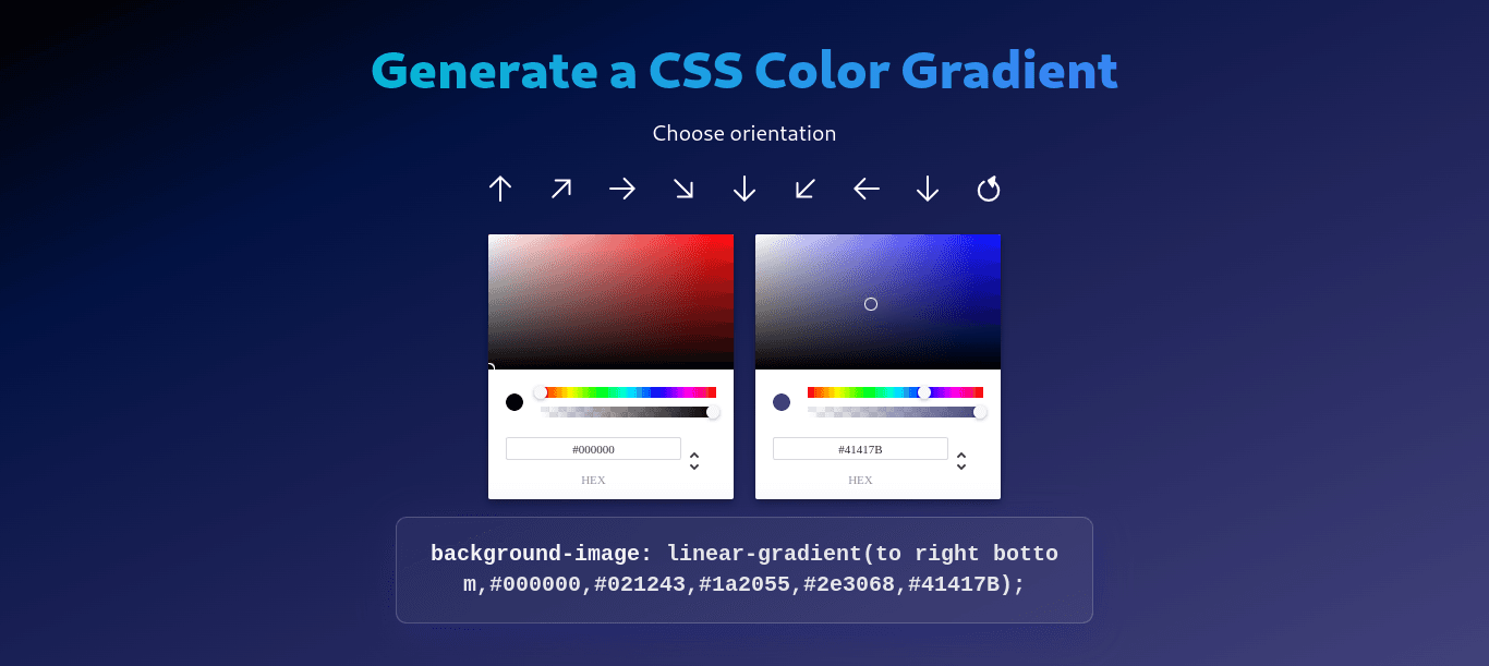 Gradient Generator